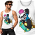 TANK TOP ŚMIESZNY  PANDA SKATE
